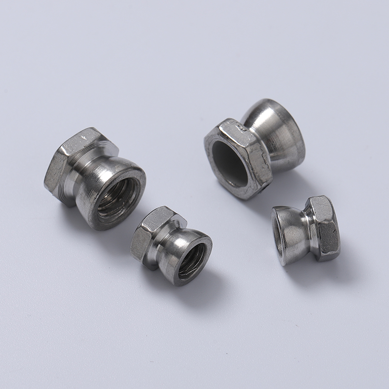 Customized A2 SS304 Anti Theft Twist Off Security Hex Breakaway Nuts M6 M8 Hex Tamper Proof Shear Nut