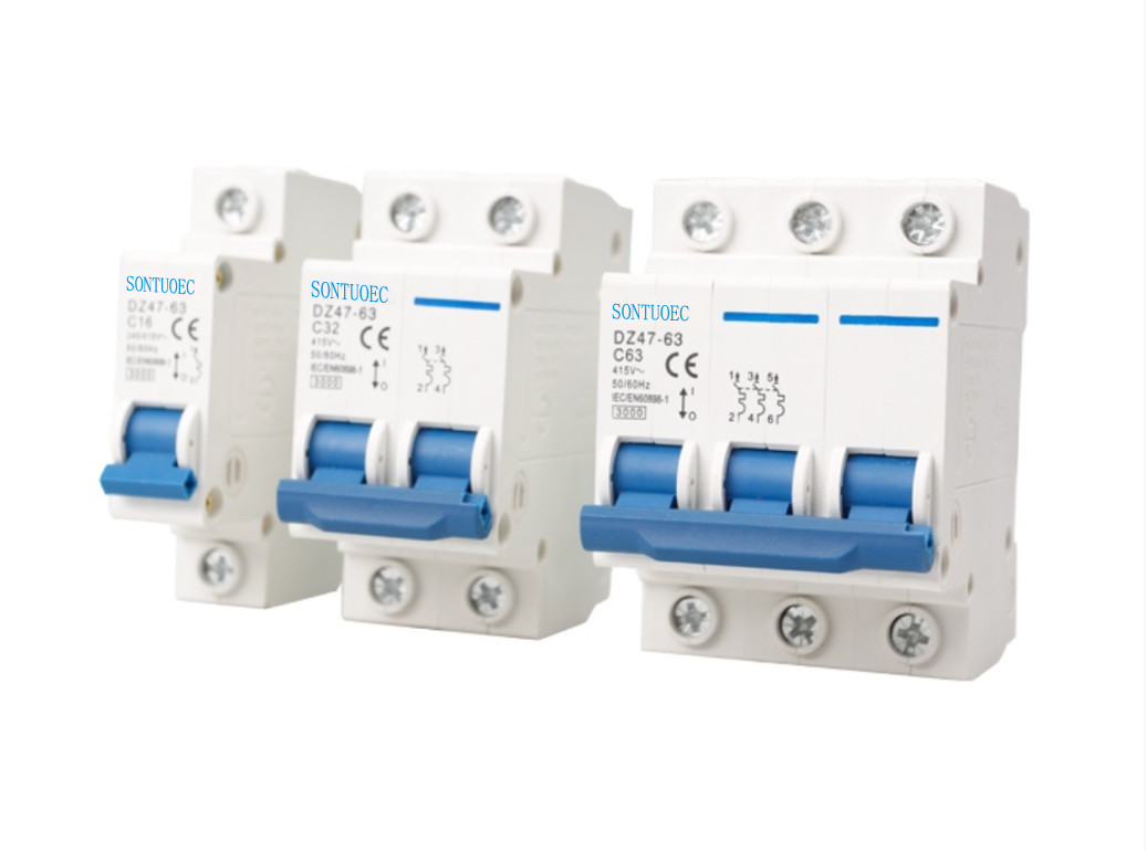 Household Miniature MCB Circuit Breaker Unfrequented Switching