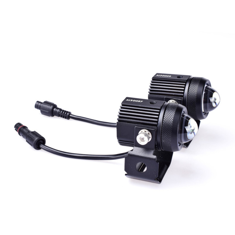 H4 H6 T19 LED Motorcycle Lights IP68 Yellow Fog Lights Hi Lo Beam
