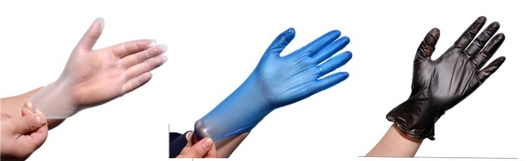Vinyl Powder Free Disposable Gloves , Vinyl Gloves Food Safe Puncture Resistance