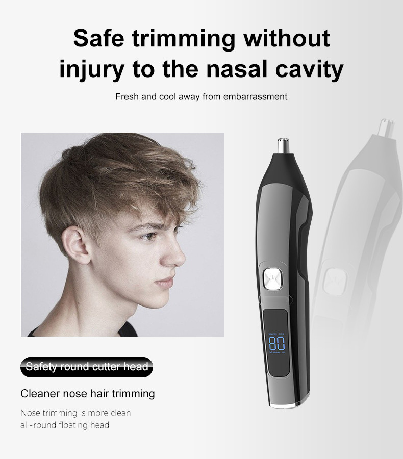 Household Cordless Hair Cutting Trimmers 61-90min with Stainless Steel Blade