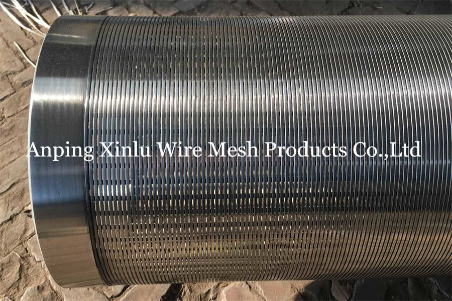 8" Triangular Shaped V Wire Screen Pipe Water Well Screen Tube