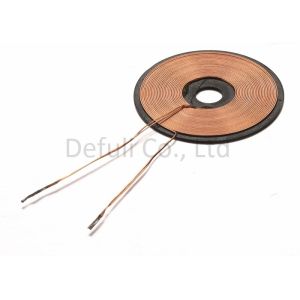 Buy cheap Wireless Transmission Inductive Charging Coil 23mm OD With Ferrite Sheet product