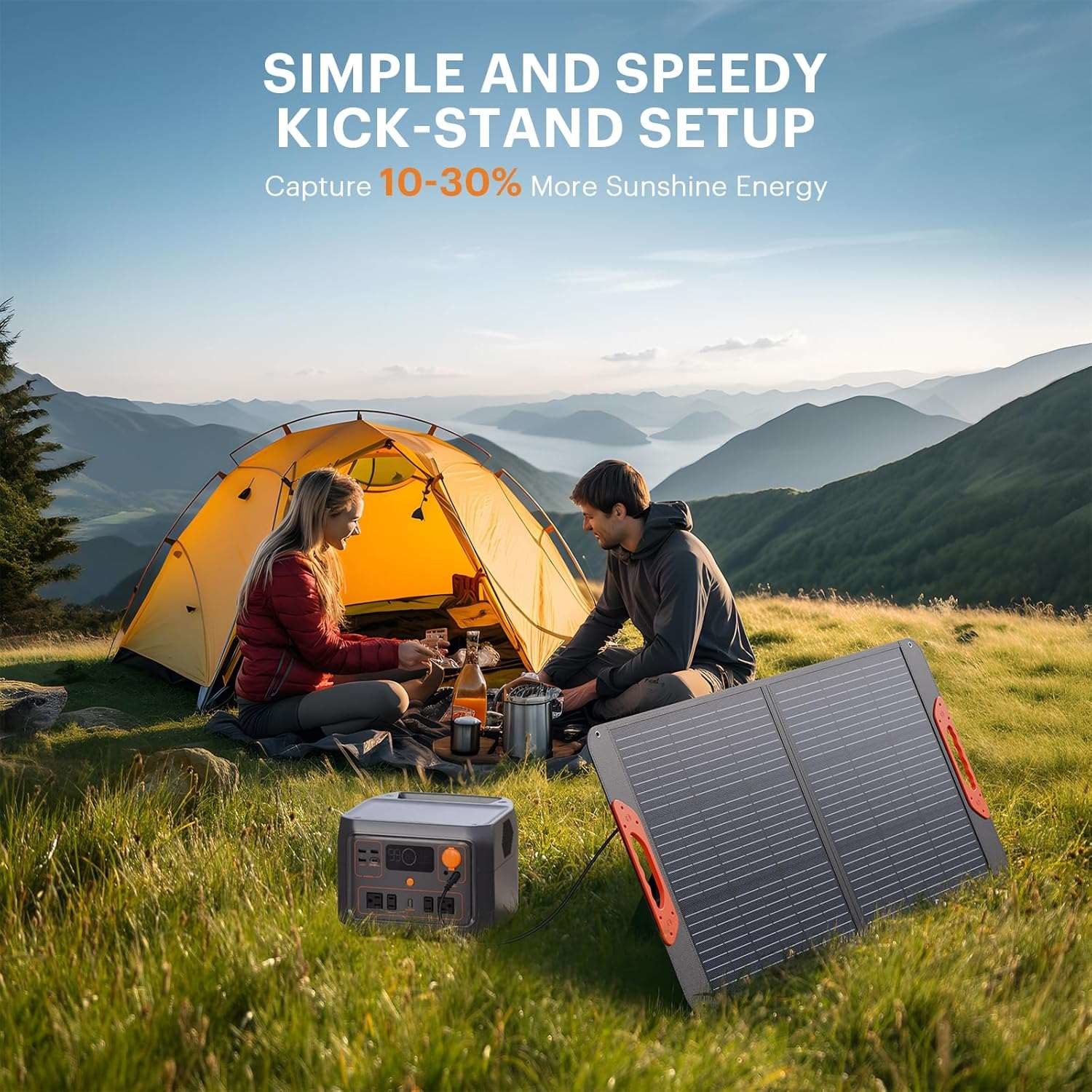 100W 150w 200w Foldable Solar Panel Kit Foldable Charger For Power Station Generator