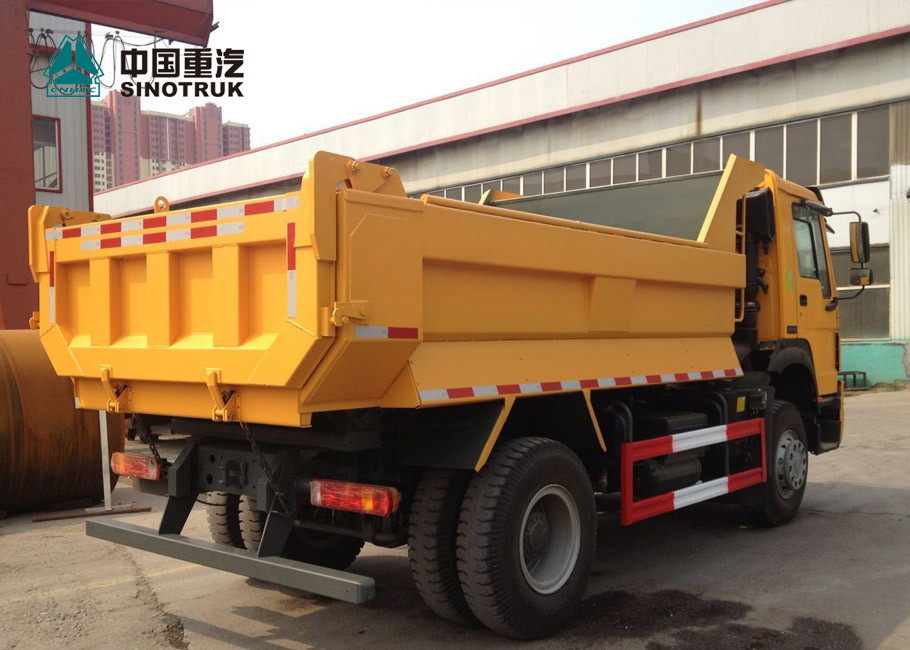 CNTCN Sinotruk HOWO 4x2 10-15 Ton Dump Truck With Diesel Engine And 8 Cbm dump Body
