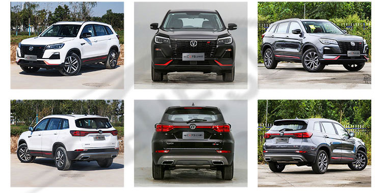 Changan CS75 Plus 2021 2022 2023 Model 4x2 Gasoline SUV Car with Minimum Grand Clearance