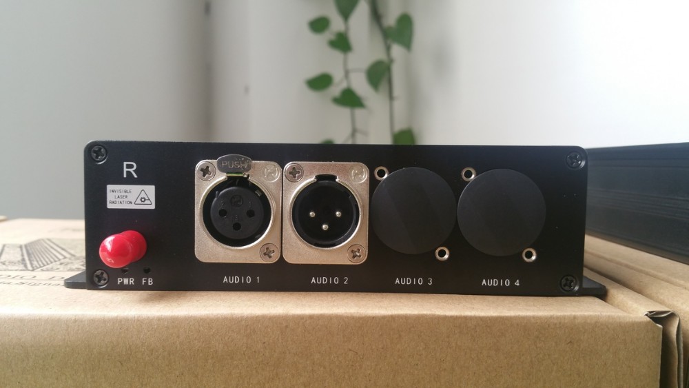 Video Audio Data Intercom Tally Fiber Camera System SDI To Fiber Converter