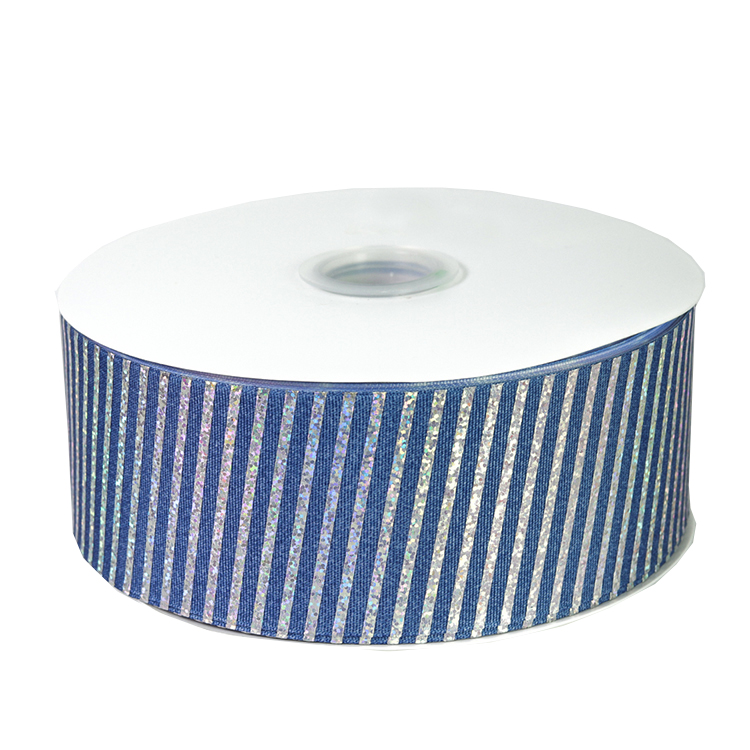 Recycled Decorative Fabric Ribbon 10 - 100MM Width Single / Double Face