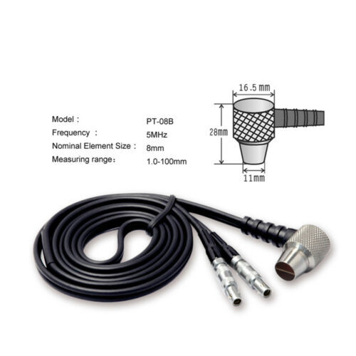 Ultrasonic NDT Testing PT-08B 5MHz 8mm Probe Transducer