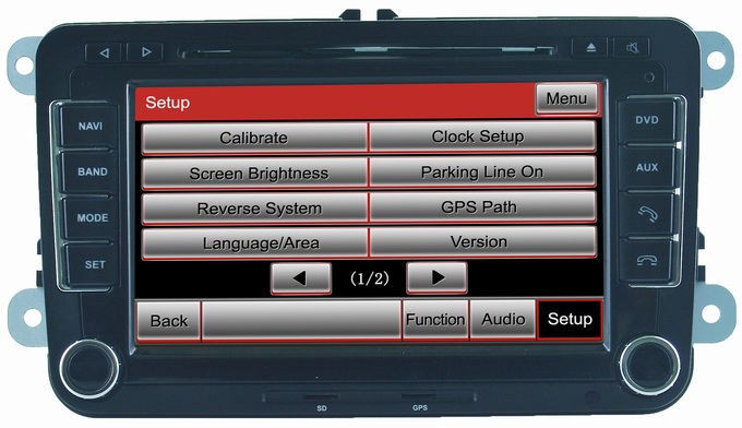 Skoda Fabia/Octavia/Superb/Roomster car DVD with RDS bluetooth iPod CD player OCB-8785-1