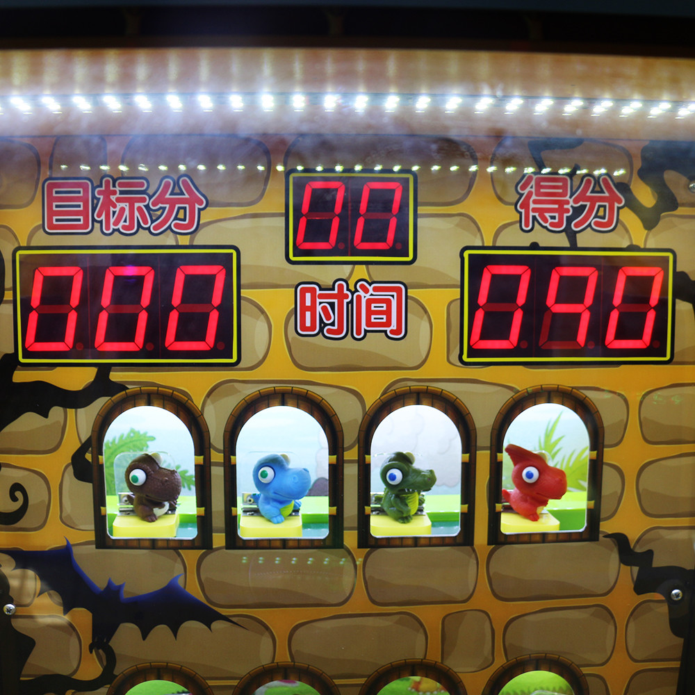 Doll Shooting Kids Game Machine Ball Gun Shooting for Two Kids Each Time