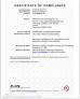 Foshan Shunde Wf Electrical Technology Co., Ltd. Certifications