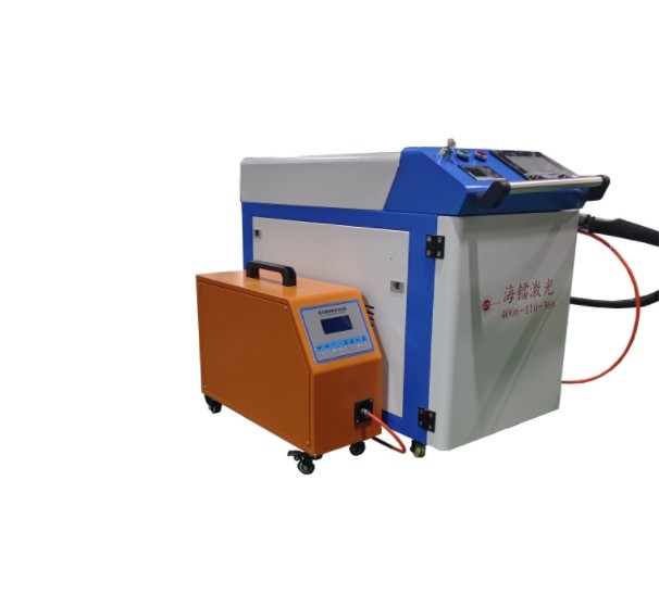 Double Fiber Optic Laser Welder 1Kw 2Kw Handheld Laser Welding Machine 1064nm 380V