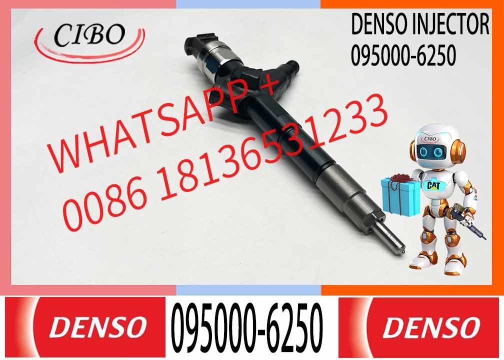 DENSO Common Rail Fuel Injector 095000-6250 16600-EB70D For NAVARA 095000-0510 095000-5070