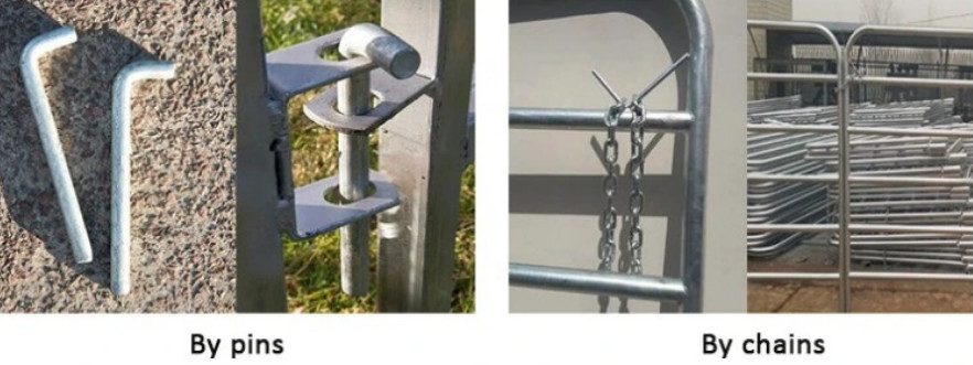 Fixed Knot Metal Corral Fence 12 Foot Corral Panels