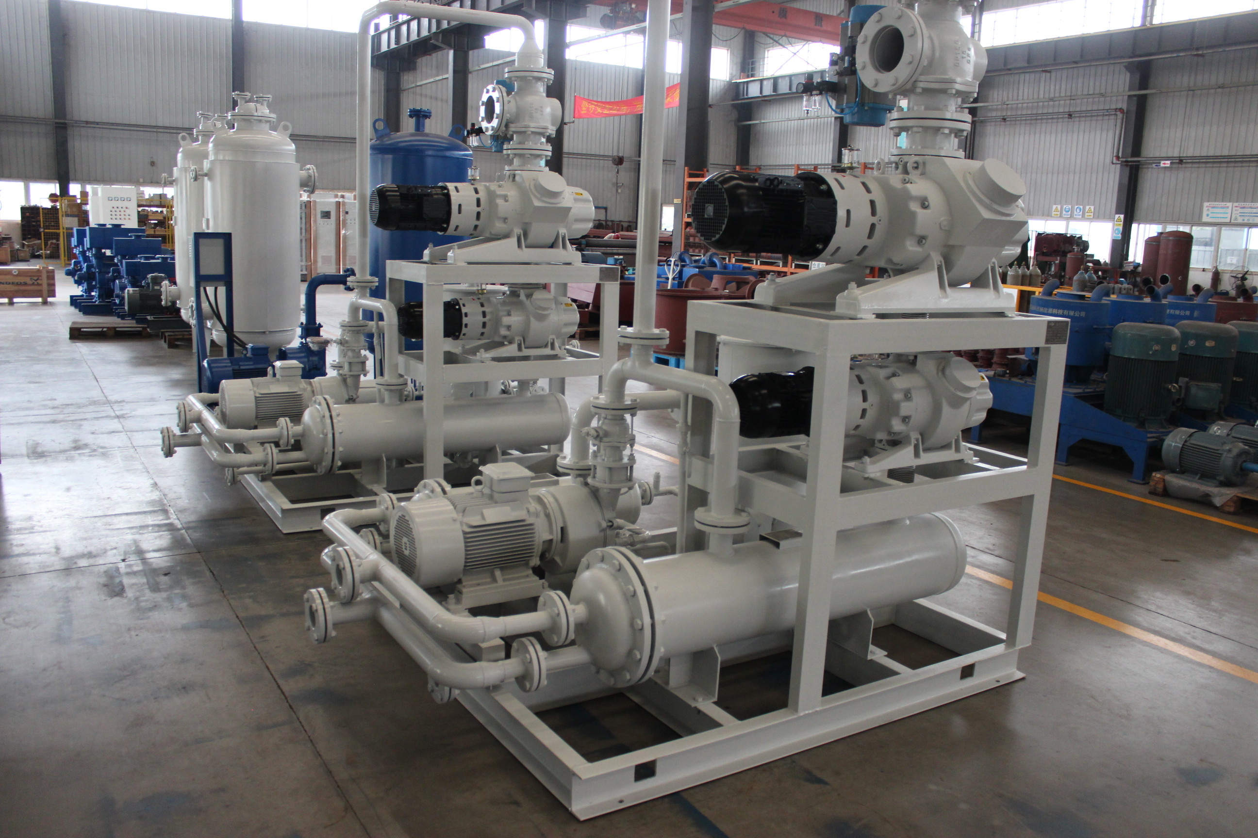 Stable Stainless Steel Vacuum Pump Set High Suction Pressure 1200L/S