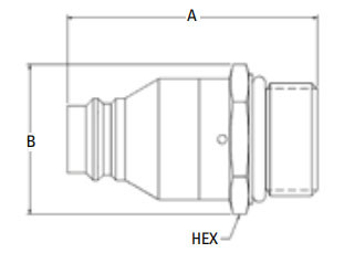 1500psi 0.25'' High Pressure Quick Release Coupling