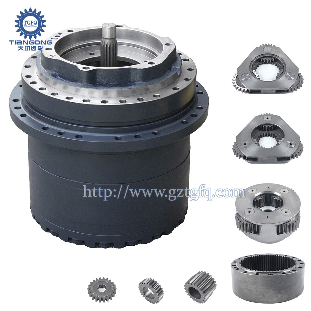 EC360 New Steel Polished Excavator Travel Gearbox With Motor Spare Part VOE14603461/VOE14667673/VOE14694046/VOE14713848/
