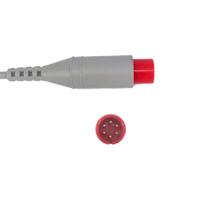 IBP adapter cable compatible for Spacelabs to B.Braun transducer
