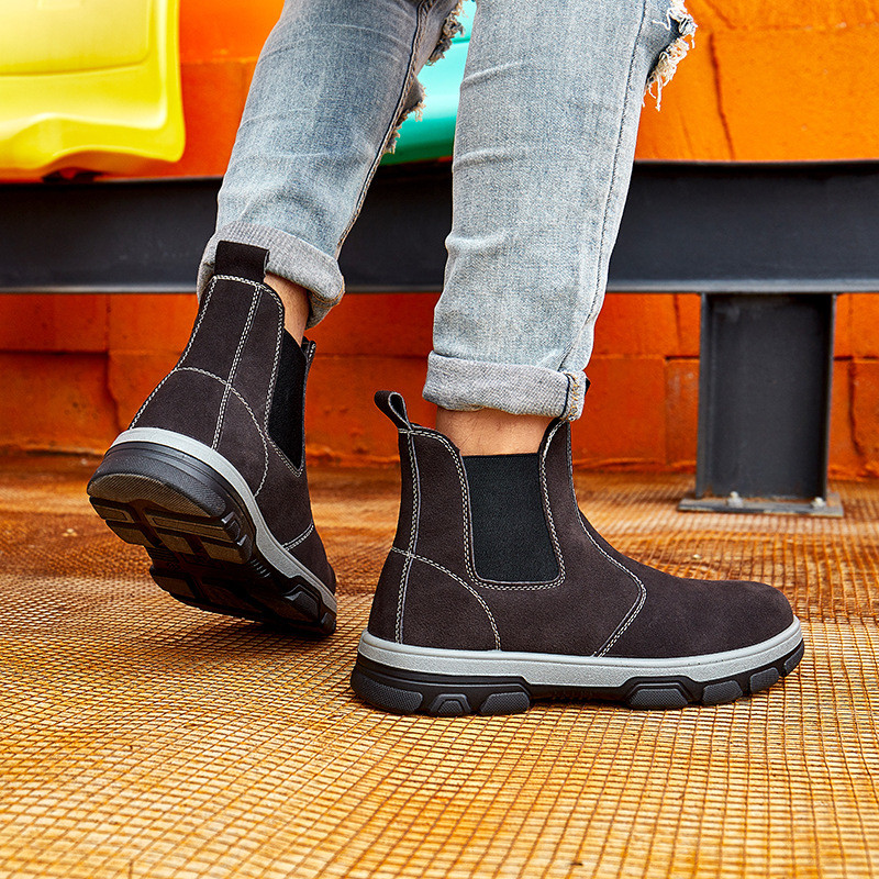 Wear Resistant And Warm Work Shoes, Safety Protective Shoes