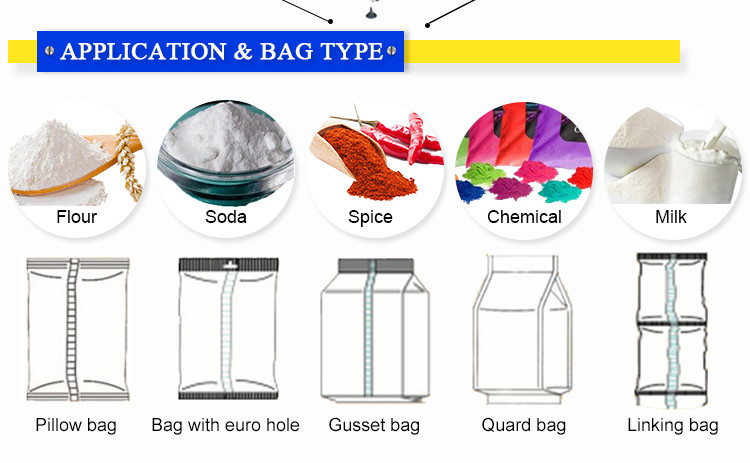Gusset Bag Automatic Powder Filling Machine Doypack Stand Up Bag Pharmaceutical