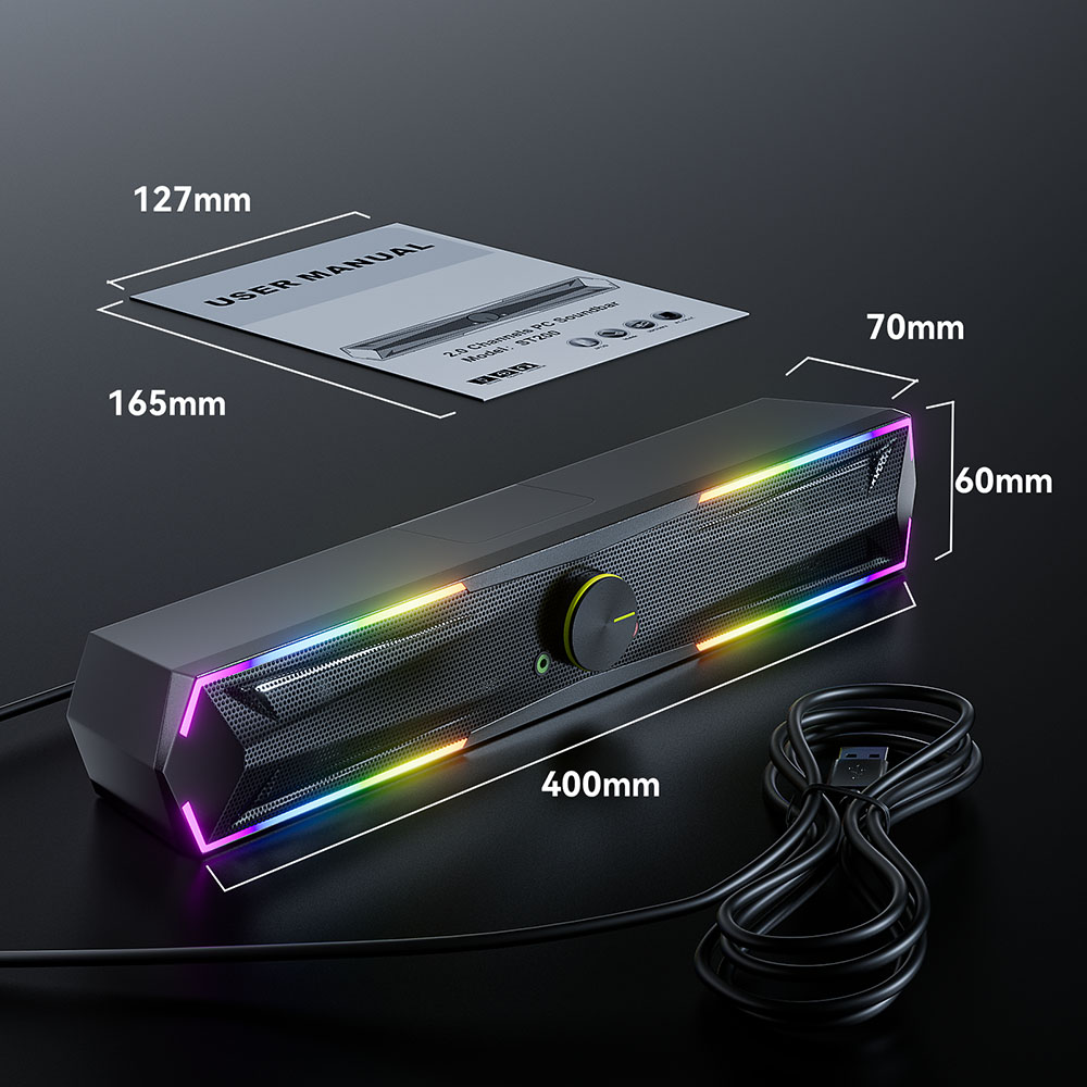 Blue Tooth Home Theater System Stereo Sound Bar for MP3 MP4 DVD Player TV Box Audio
