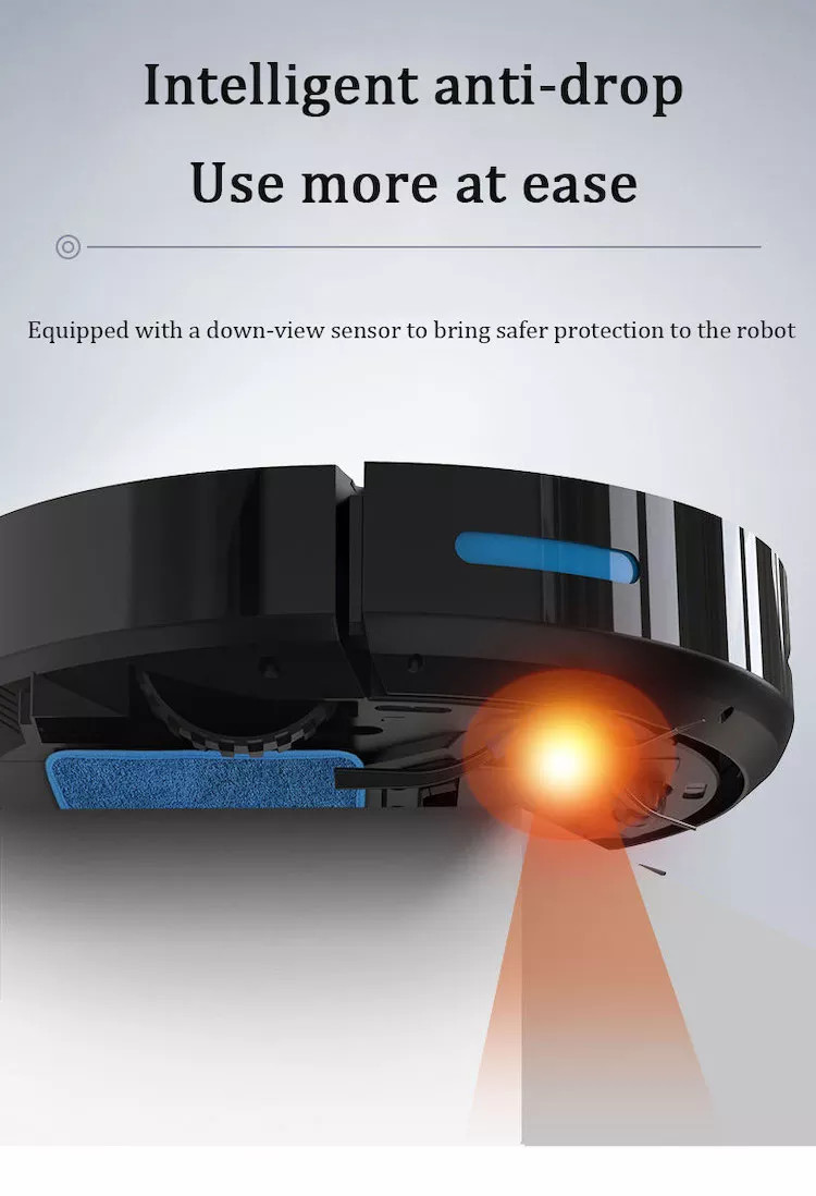 16W Tuya Smart Vacuum Cleaner Multifunction Robotic Auto Vacuum Cleaner