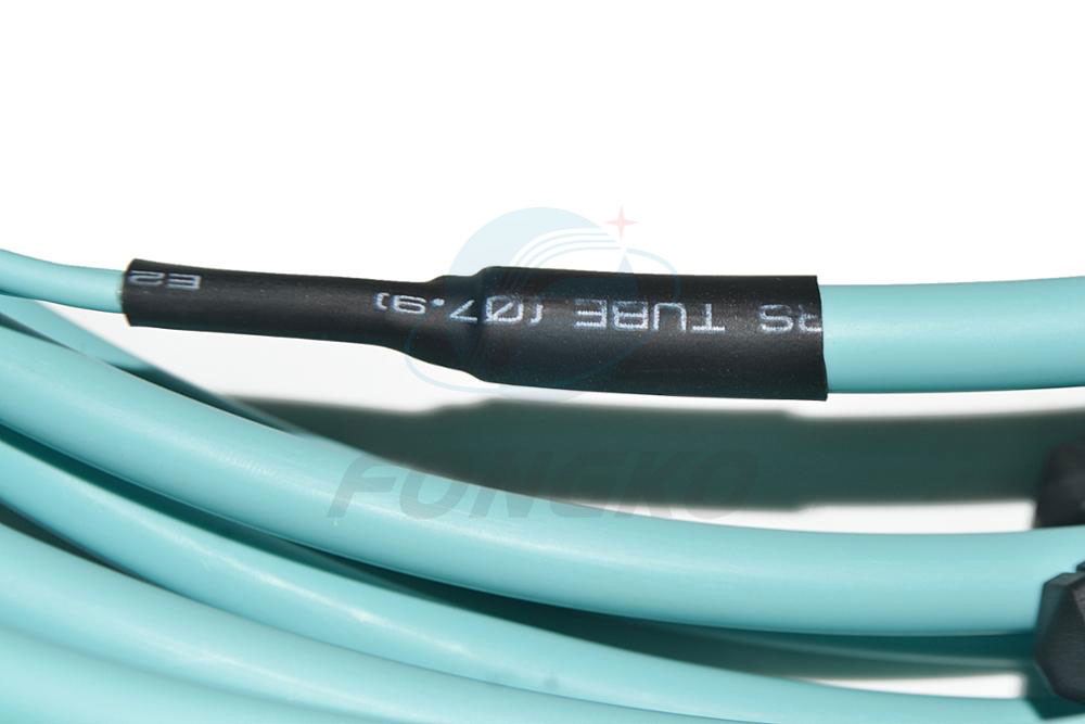 1 meter 24 Core OM3 Multimode Fiber Optical MPO Trunk Cable