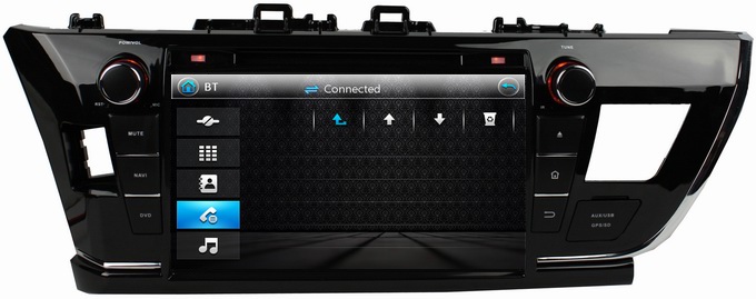 Ouchuangbo Car DVD Radio GPS Navi for Toyota Corolla 2014 USB TV Multi Language OCB-9002A
