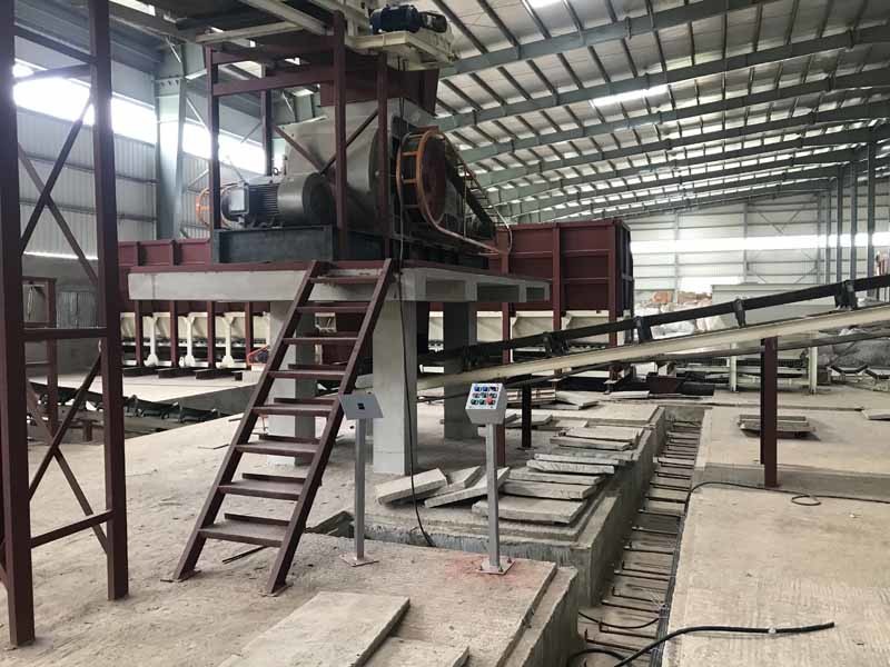 Raw Material Mine Double Roller Crusher Machine For Clay Brick Production Line
