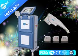 Buy cheap Vertical Ultra Therapy Skin Tightening Hifu Treatment Machine 60W Family Use product