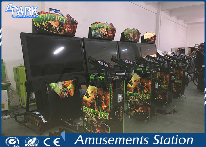 Paradise Lost Gun Shooting Arcade Video Game Machine 55 Inch Screen