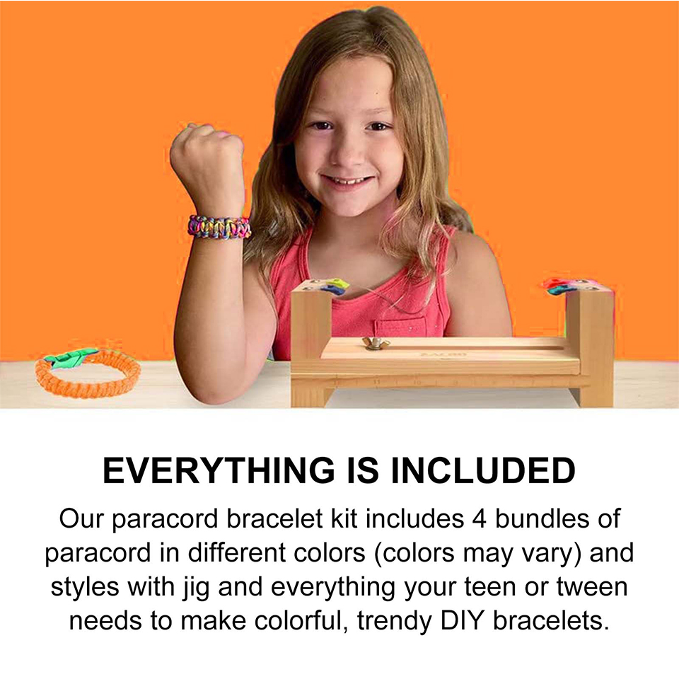 Adjustable Length Handmade Jewelry Tools Paracord Jig Bracelet Maker