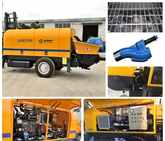 Trailer Concrete Pump