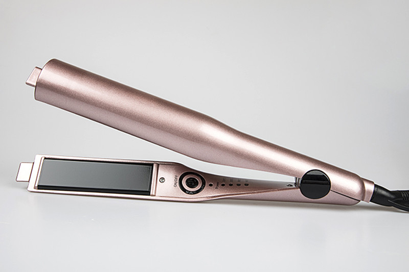 Aluminum OEM 2 In One Straightener And Curler CE ROHS Certification
