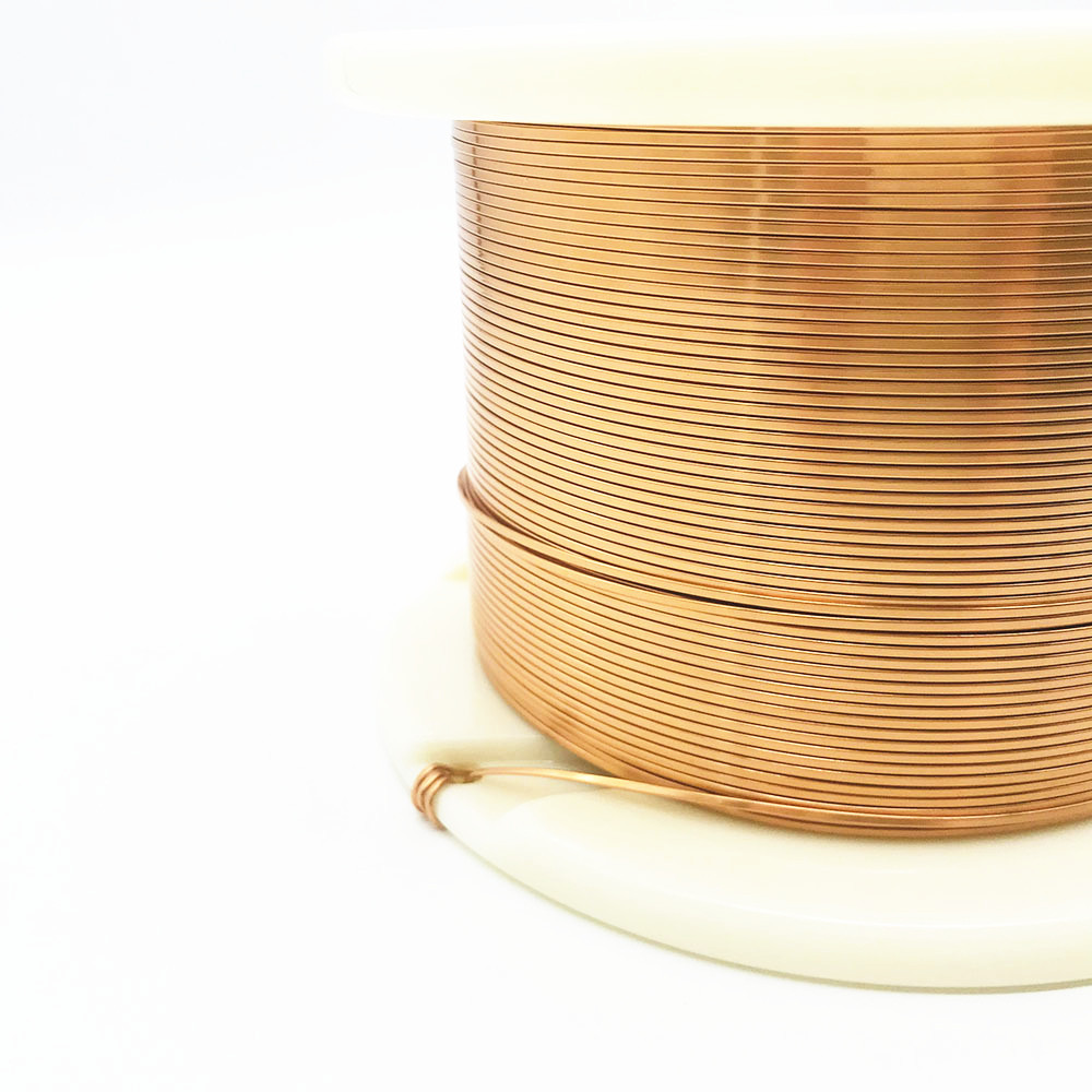 Flat Enameled Wire 1.60 Mm * 0.80 Mm Class 180 Rectangualr Copepr Wire