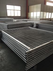 China Temporary Fencing 2.4 x 2.1M 10 Panels 10 Base 10 Clamps Building Construction on sale