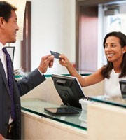 Compact Self Service ID Photo Reader Kiosk Passport Reader with ID Card Equipment Style