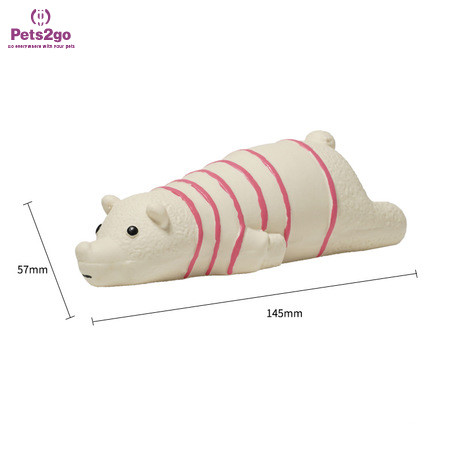 Interactive 112x74mm Latex Cat Playing Ball