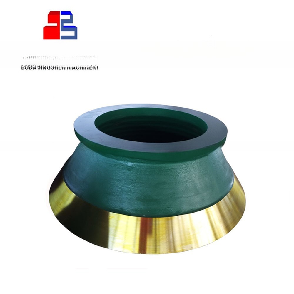 Casting Processing Type Mantle and Concave for GP300 Cone Crusher Replacement Parts