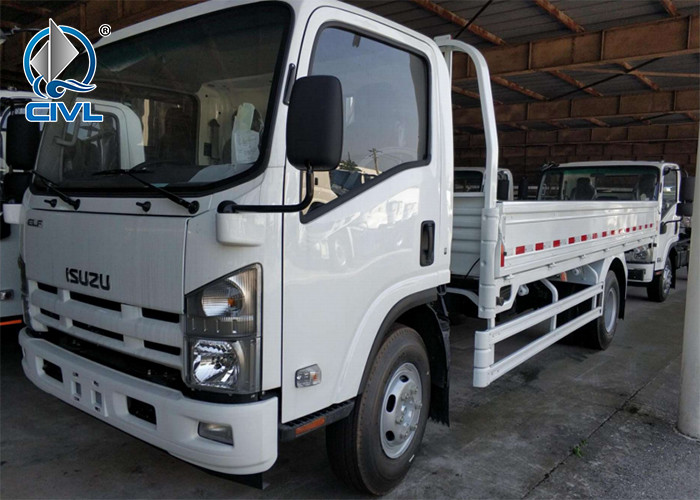 100P 600P 700P Sidewall Cargo Truck ISUZU Medium 4500-6500kg Payload Pickup Truck