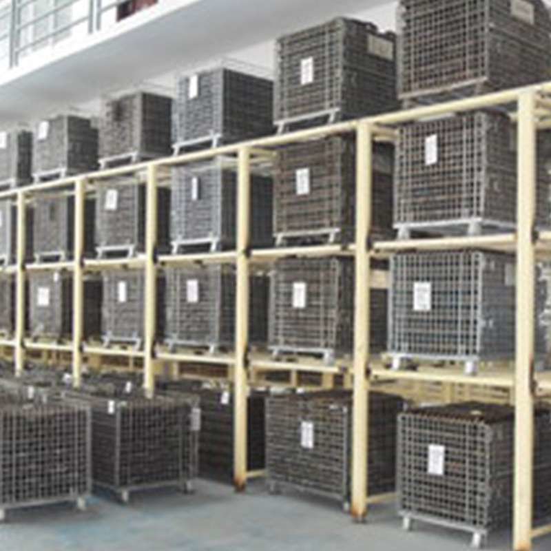 SGS Welded Wire Mesh Cage 1200kg Collapsible Wire Cage For Workshop