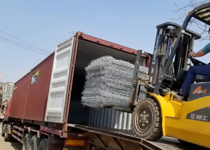 Hot Dip Gavanized Gabion Box / Hexagonal Gabion Stone Cages For Flooding