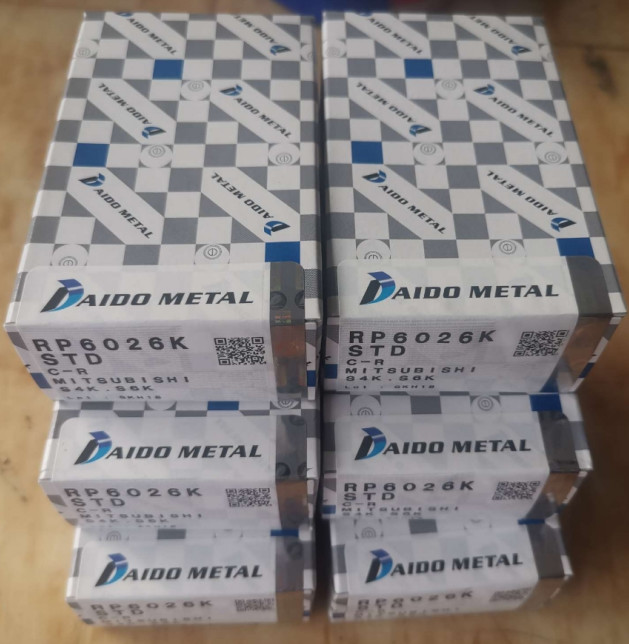 Diesel Engine Type DAIDO Engine Bearings No S6K Main bearing MP6026K 34309-09050 RP6026K 34219-00500