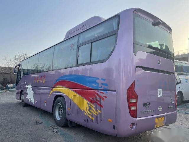 Used Yutong Bus ZK6119 CNG WP.270 Engine Airbag Chassis Double Doors 47 Seats Retarder