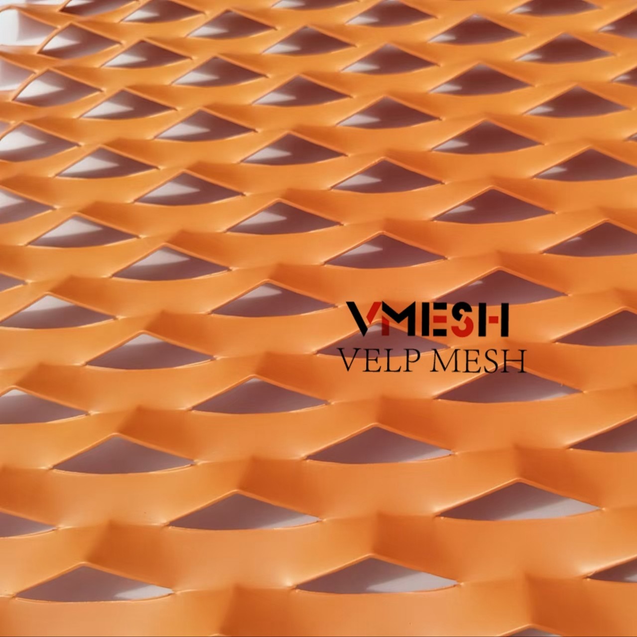 architectural Decorative Facade Metal Mesh Ceiling Diamond Aluminum Mesh Tiles