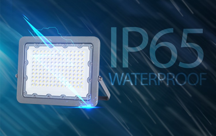 6500K 100Watt IP65 Outdoor garden use LED Flood Lights High brightness luminum Gray