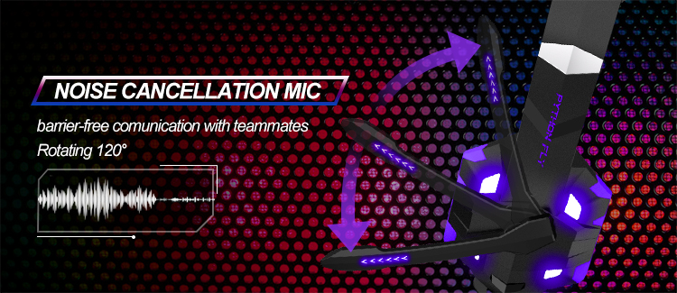 Waterproof 7.1 Noise Cancelling Gaming Headset With Mic For PC PS4 Xbox Free Sample