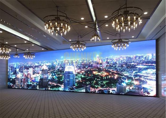 20 Watt Led Video Display Board P1.6mm Wide Viewing Angle Aluminum Die Casting
