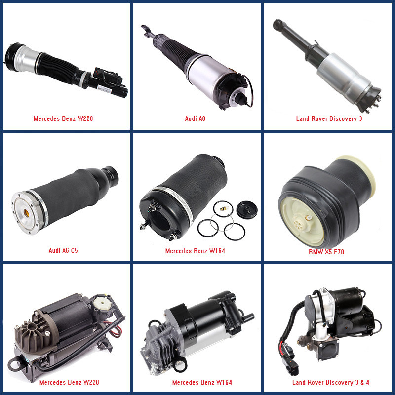 Lower Rubber Isolator For Mercedes Benz W221 Front and Rear Air Suspension Shock Absorber. A2213204913
